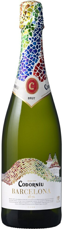 送料無料 コドーニュ バルセロナ1872 750ml×12本 ［泡/白/辛口/スペイン］ 【北海道・東北・四国・九州・沖縄県は別途送料がかかります】