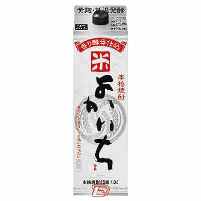 【モバイルユーザー限定先着最大3900円OFF】【最強配送】【送料無料】 宝酒造 よかいち 米 25度 パック 1800ml 1.8L×12本 【一部地域送料無料対象外】