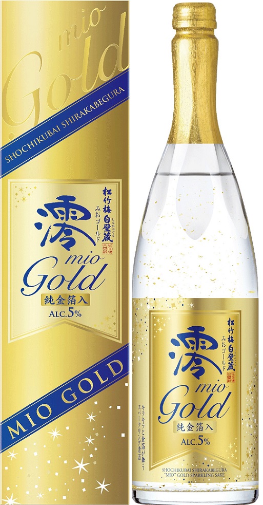 【ケース販売】松竹梅白壁蔵 澪‐GOLD- スパークリング清酒 750ml&times;6本