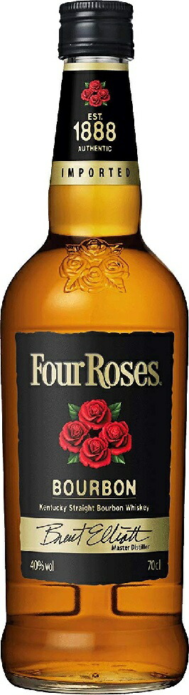 楽天市場】フォアローゼズ ブラック 700ml 40度 正規品 Four