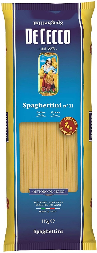 T-ポイント5倍】 送料無料 並行品 DE CECCO NO.11 ディチェコスパゲッティーニ 1.6mm 1キロ 1000g×12袋 御中元  whitesforracialequity.org