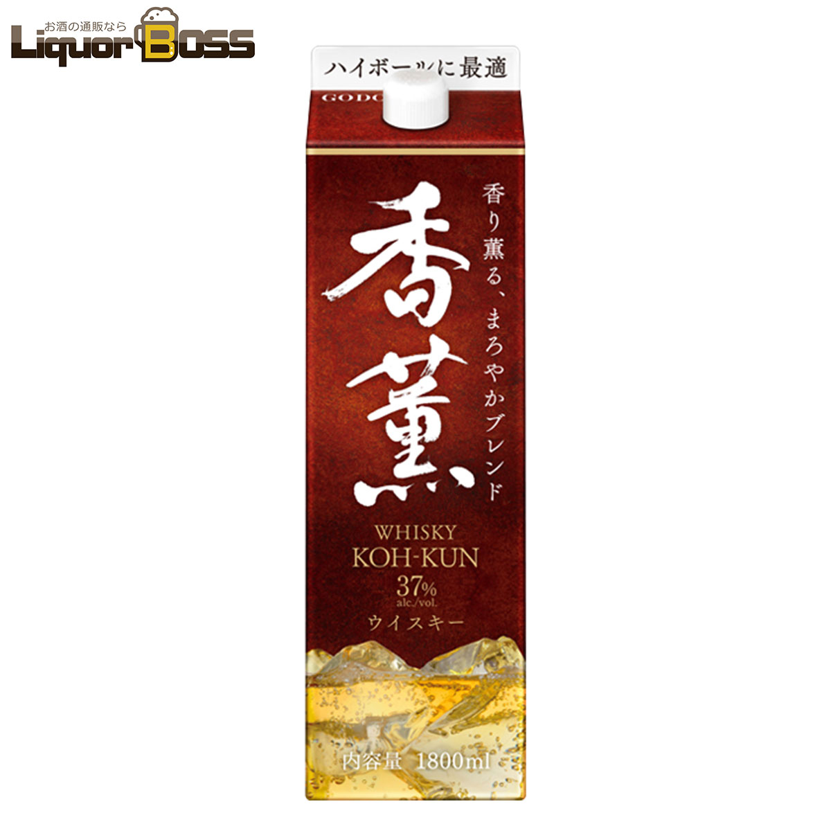 楽天市場】ウイスキー 香薫(こうくん) KOH KUN37度 4000ml : 酒のさとう