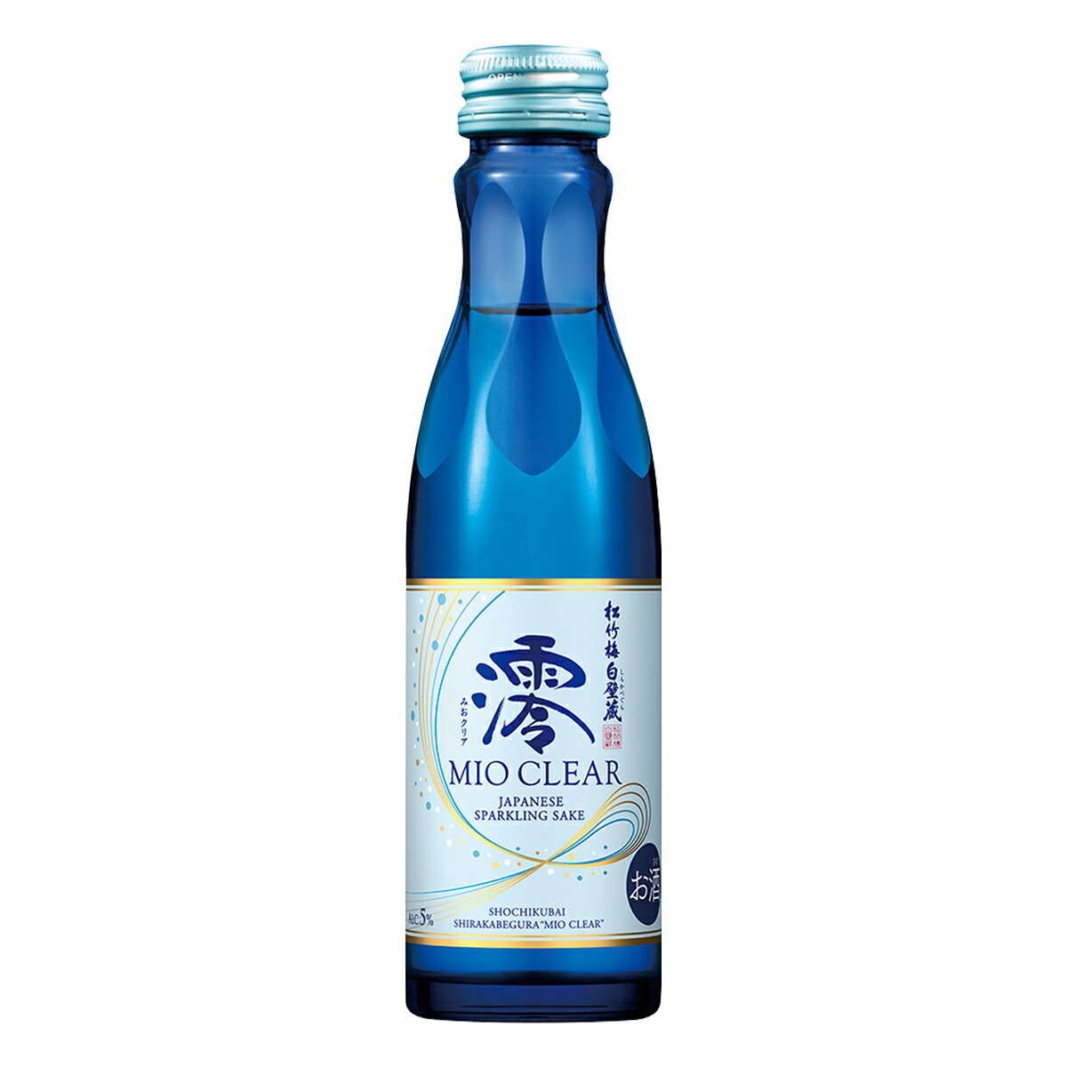 【送料無料】【ケース販売】 松竹梅白壁蔵 澪 CLEAR クリア スパークリング清酒 300ml×12本 【北海道・沖縄県・東北・四国・九州地方は必ず送料が掛かります。】