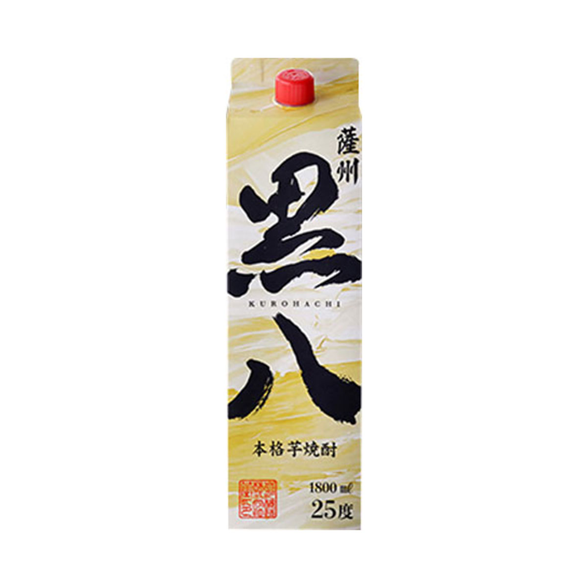 【送料無料】 岩川醸造 本格焼酎 芋焼酎 薩州黒八 1800ml 1.8L×12本 【本州(一部地域を除く)は送料無料】 13,869円