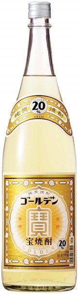 10 5まで全品P3倍 宝酒造 宝 ゴールデン 20度 1.8L 1800ml×6本