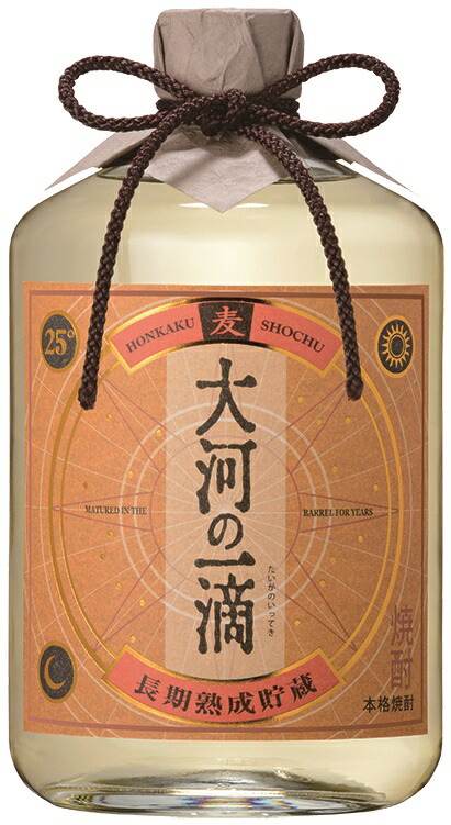 4/4 20:00～4/10までP3倍 【送料無料】雲海酒造 長期熟成貯蔵 麦焼酎 大河の一滴 25度 720ml×6本/1ケース 【一部地域送料無料対象外】