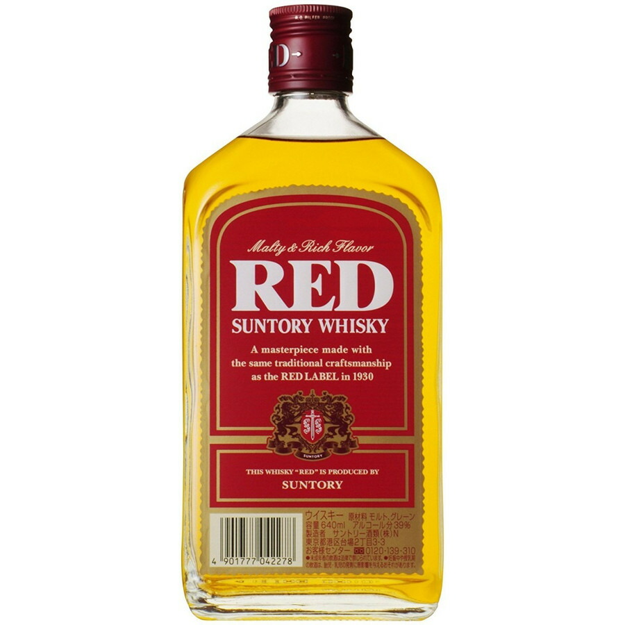 楽天市場】サントリー ウイスキー レッド 4000ml : 自然派ワインと地酒