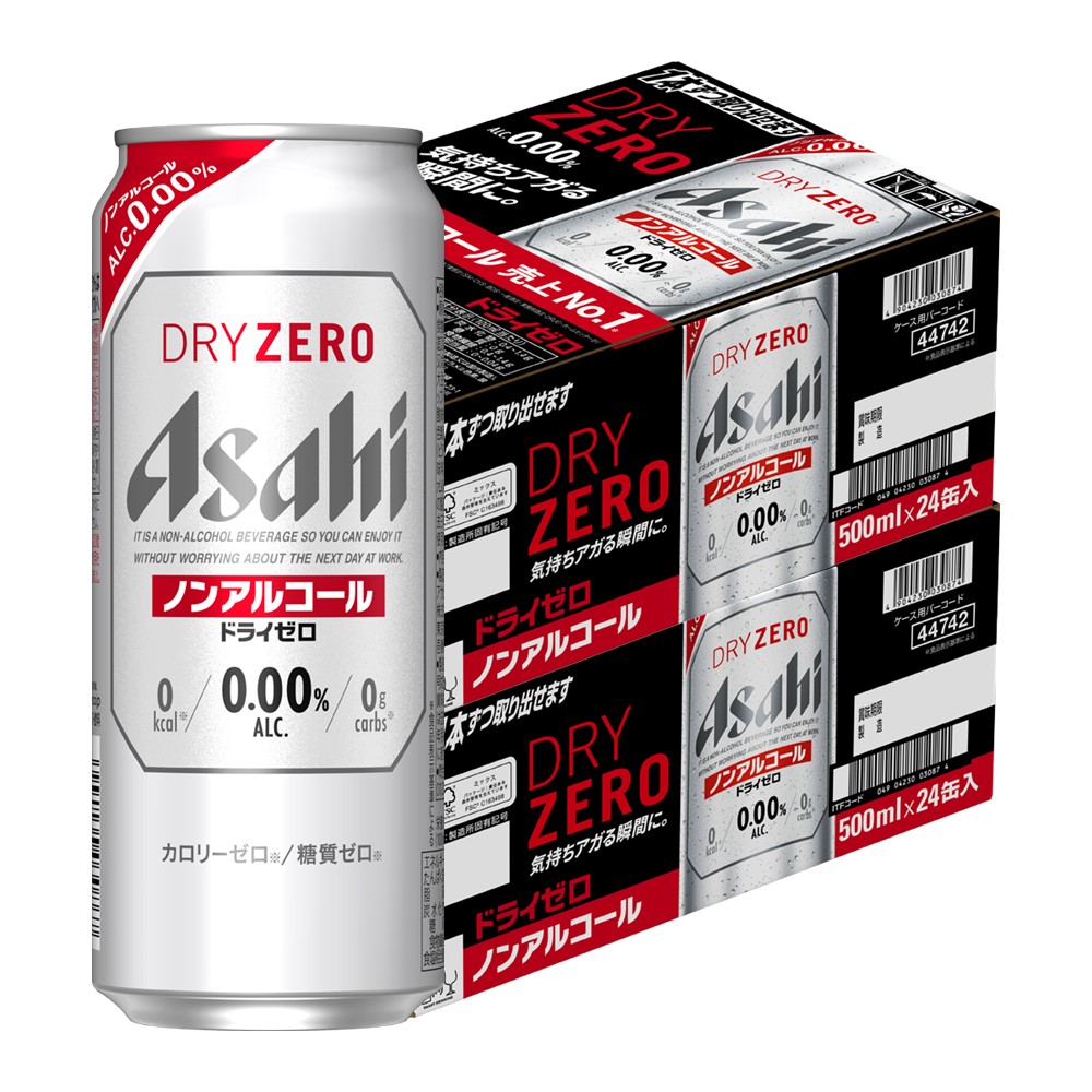 アサヒ ドライゼロ　ノンアルコール350ml缶×２４缶
