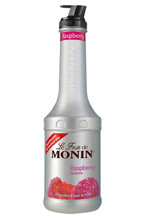 MONIN モナン ラズベリー フルーツミックス ペット 1000ml 1L×8本ノンアルコール シロップ