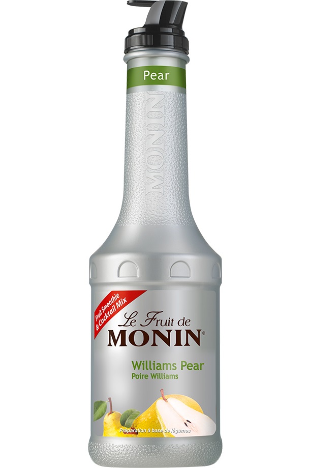 【送料無料】 MONIN モナン ウィリアムズペア (洋ナシ) フルーツミックス ペット 1000ml 1L×2本 【ご注文は8本まで同梱可能】 ノンアルコール シロップ