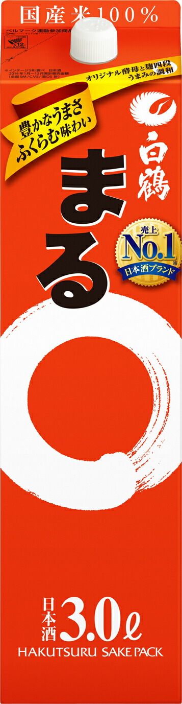 Amazon.co.jp: 日本酒 華秋田 パック 1800ml 6本 : 食品・飲料・お酒