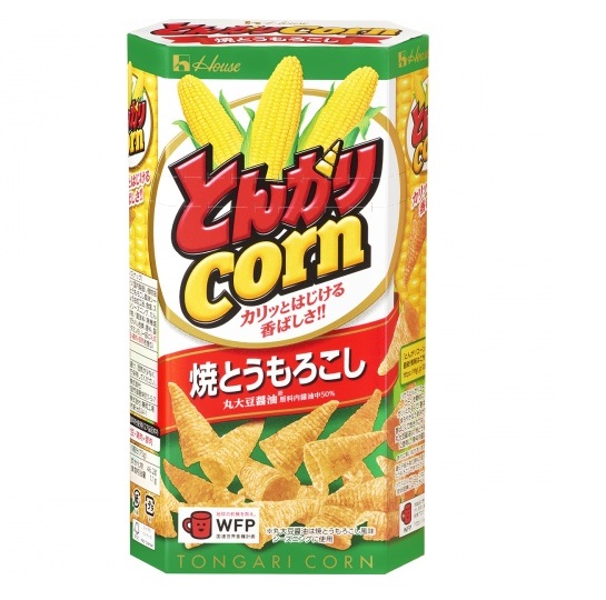 楽天市場】ハウス食品 とんがりコーン 焼とうもろこし 68g×10箱セット