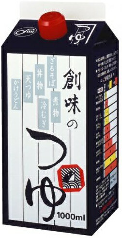 【送料無料】 創味食品 創味のつゆ 1000ml 1L×12本/2ケース 【北海道・東北・四国・九州・沖縄県は必ず送料がかかります】