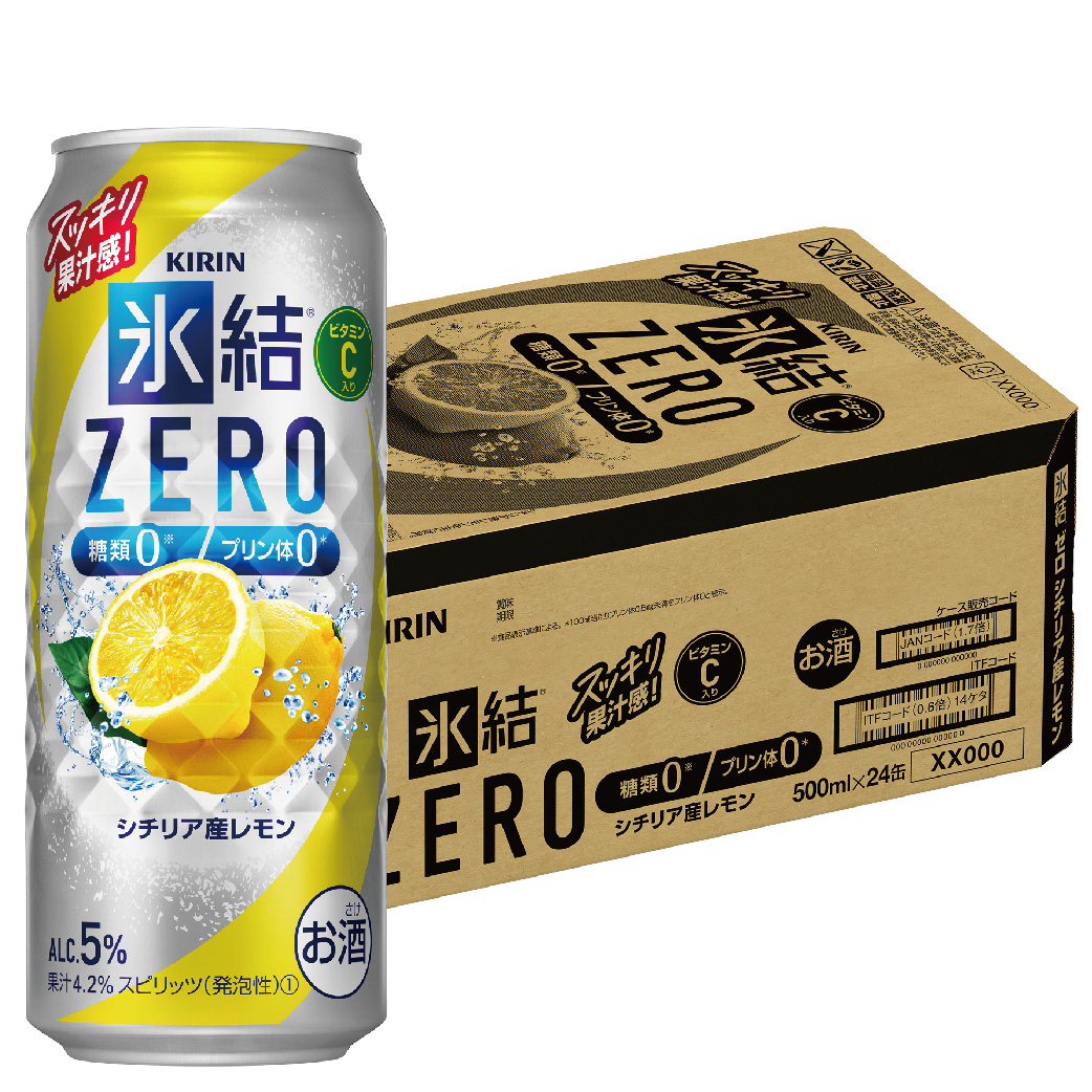 楽天市場 8 5限定全品p2倍 先着順 割引クーポン取得可 あす楽 キリン 氷結zero シチリア産レモン 5 500ml 24本 1ケース ご注文は2ケースまで同梱可能 リカーboss 楽天市場店