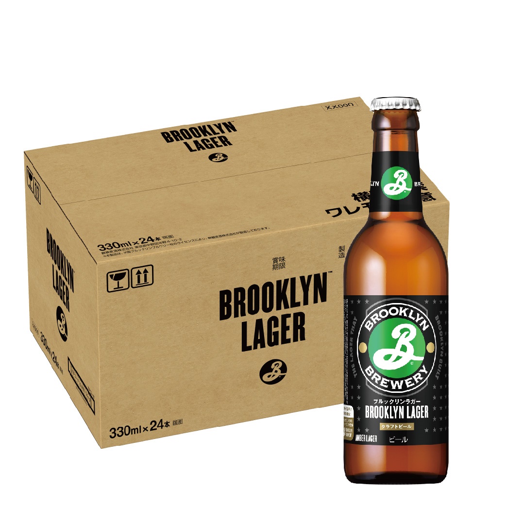 BROOKLYN LAGER 350ml 24缶セット ブルックリン ラガー 350ml 缶 24本 1ケース【送料無料（一部