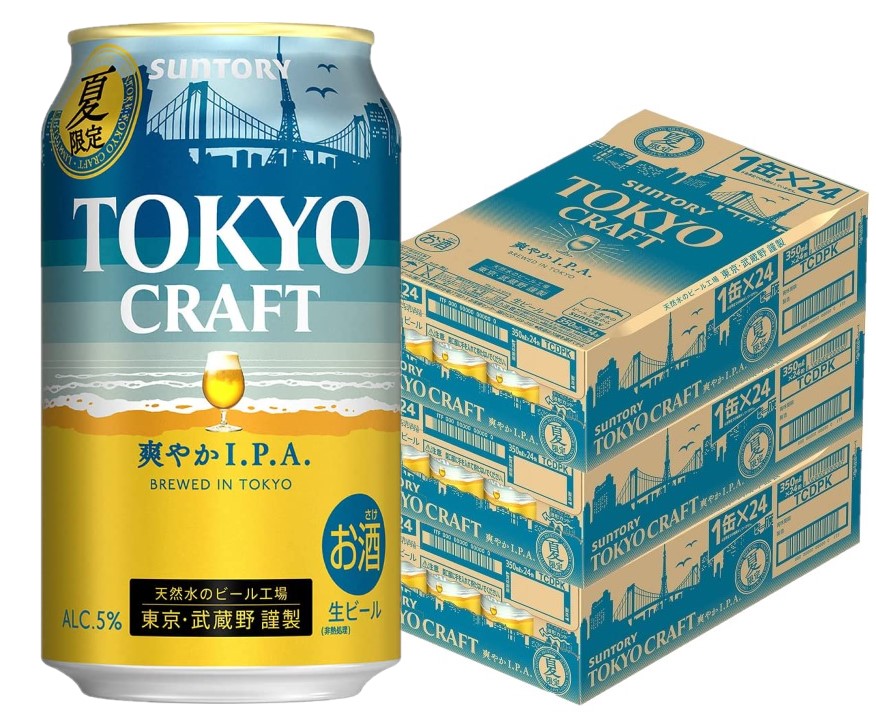 定番のお歳暮 サントリー TOKYO CRAFT 東京クラフト 爽やか I.P.A. 350ml×3ケース 72本 fucoa.cl