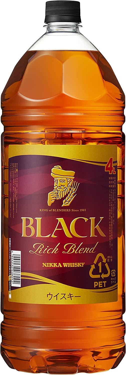楽天市場】ブラックニッカ リッチブレンド 40度 4000ml（4L