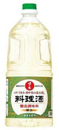 【送料無料】<br>キング醸造 日の出 料理酒 醇良 1800ml 1.8L×2ケース/12本<br>【本州(一部地域を除く)は送料無料】<br>
