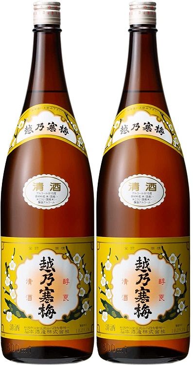 越乃寒梅　白ラベル1800ml