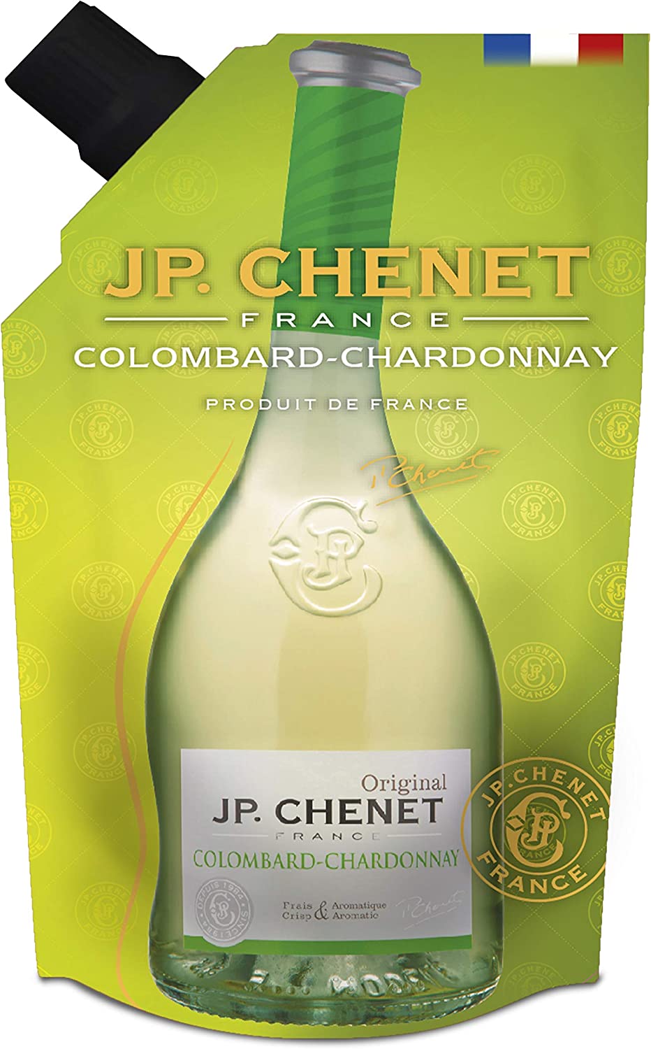 【送料無料】 JP. シェネ コロンバール・シャルドネ イージーパック 187ml×3ケース/27本 [ランドック/白/辛口] 【本州(一部地域を除く)は送料無料】
