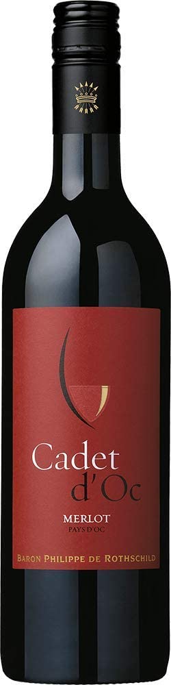 【送料無料】 【エノテカ】バロン フィリップ ド ロスチャイルド カデ ドック メルロー 750ml×12本 ［赤/ミディアムボディ/フランス］ 【本州(一部地域を除く)は送料無料】