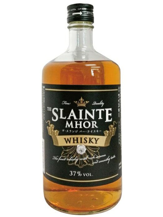 【送料無料】 千寿酒造 ザ スランジバー ウイスキー THE SLAINTE MHOR WHISKY 37度 瓶 700ml×6本 【北海道・沖縄県・東北・四国・九州地方は必ず送料がかかります】
