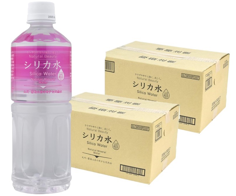 楽天市場】ミネラルウォーター シリカ水 友桝飲料 555ml 48本