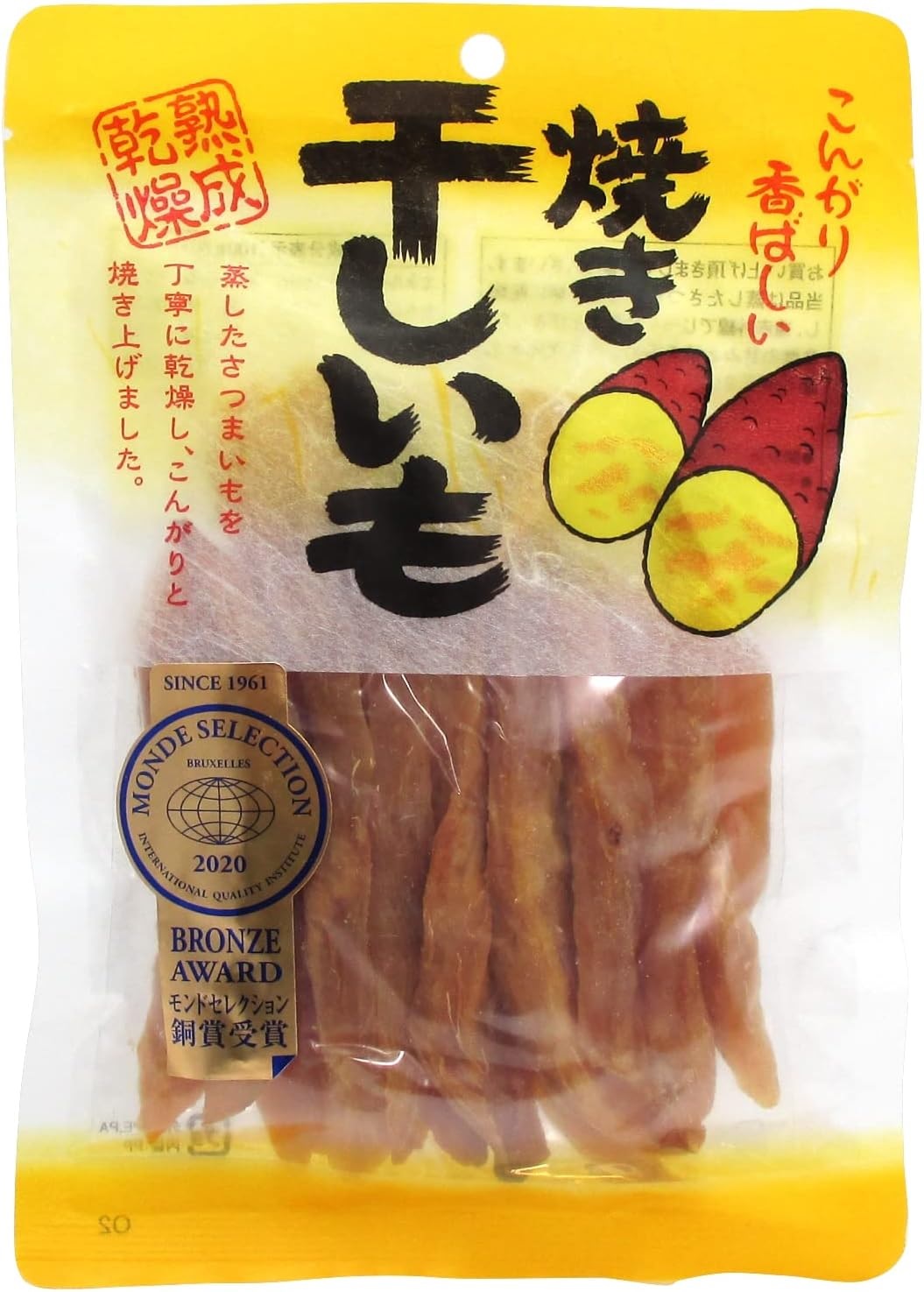 【送料無料】<br>丸成商事 焼き干しいも 220g×1ケース/12個<br>