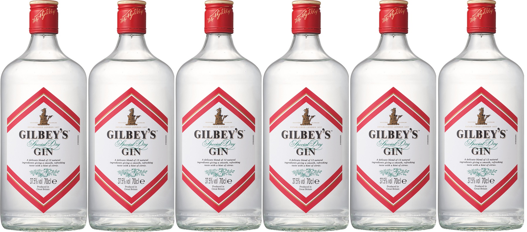 【最強配送】【送料無料】 キリン ギルビージン 37.5度 700ml×6本 【北海道・沖縄県・東北・四国・九州地方は必ず送料がかかります】