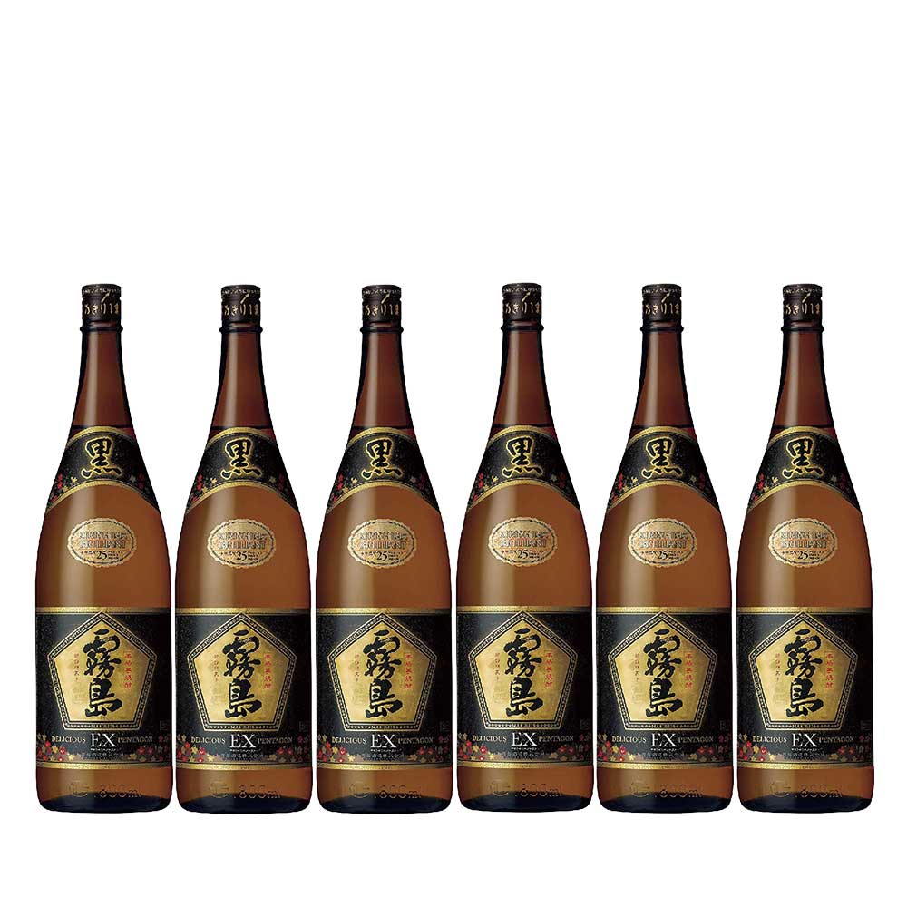 【送料無料】 霧島酒造 芋焼酎 霧島 EX 25度 1800ml 1.8L×6本/1ケース 【ご注文は1ケース(6本)で1個口配送可能】