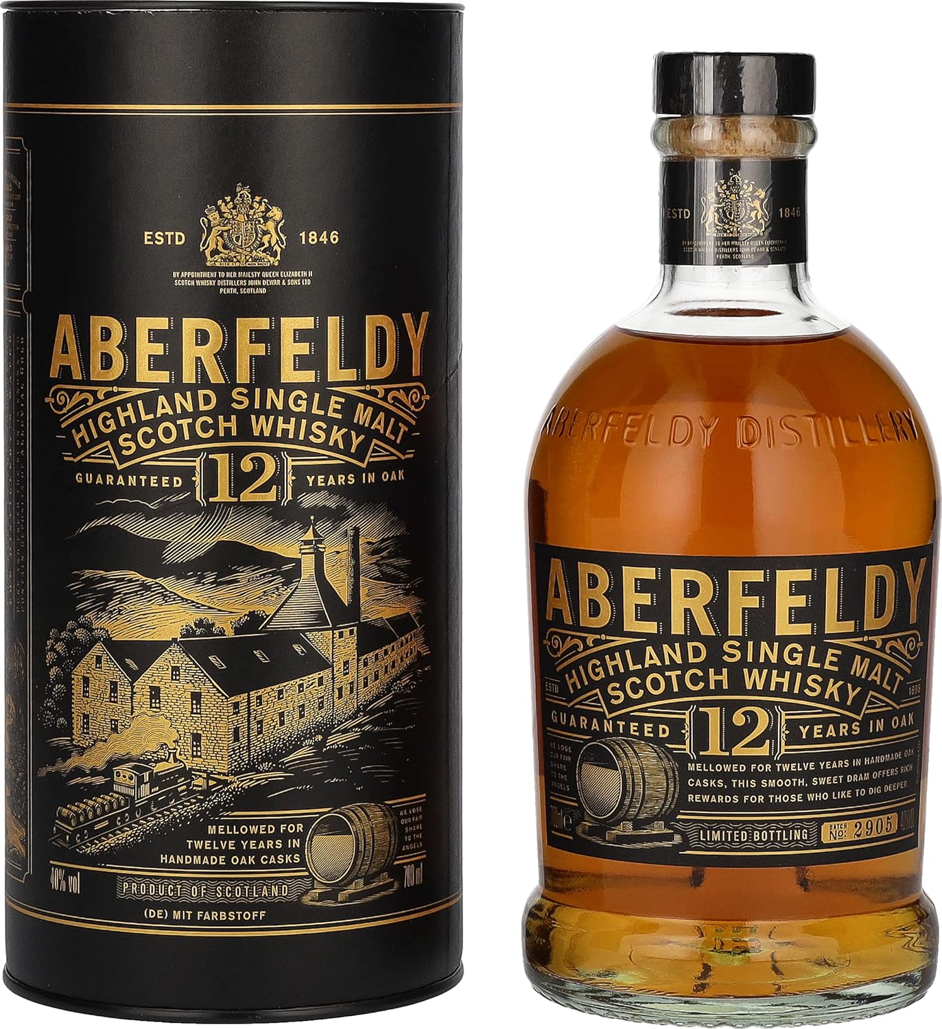 楽天市場】【送料無料】[並行品]Aberfeldy(アバフェルディ) 12年40度
