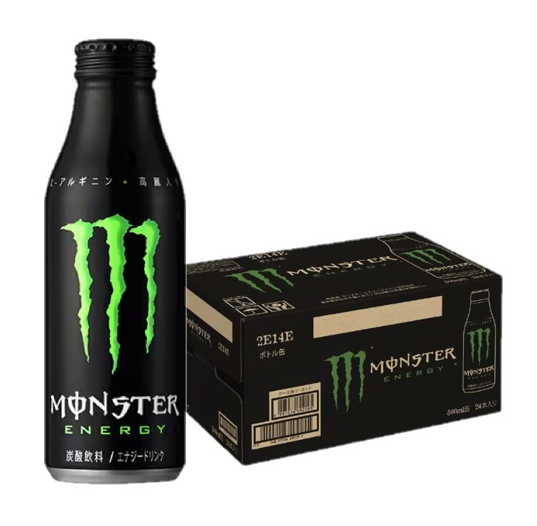 6.アサヒ飲料 モンスターエナジー ボトル缶 500ml×24本 MONSTER ENERGY アサヒ モンスターエナジー 500ml ボトル缶 24本