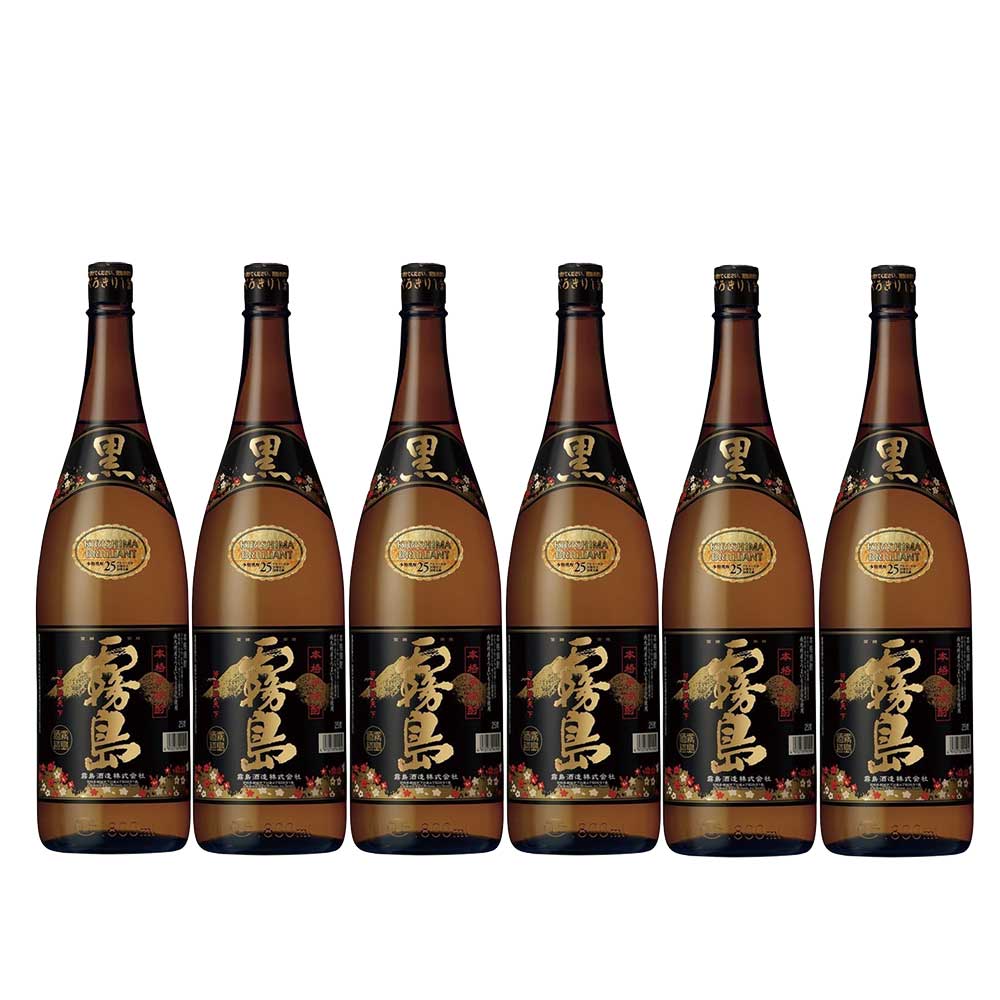 楽天市場】焼酎 黒霧島 25度 1.8L パック 6 本 ( 6 本 * 1