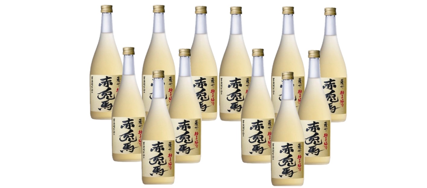 【送料無料】 濱田酒造 リキュール 赤兎馬 せきとば 柚子梅酒 14度 720ml×12本 【北海道・沖縄県・東北・四国・九州地方は必ず送料がかかります】