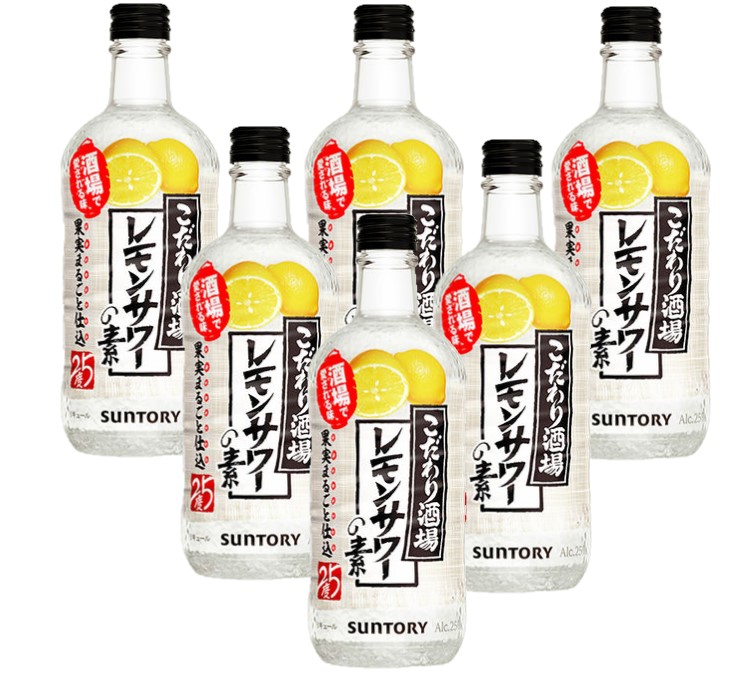 最短当日発送】こだわり酒場レモンサワー素1.8L 4本セット サントリー