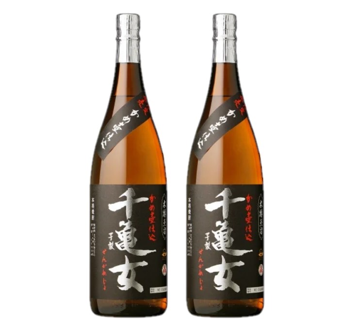 【送料無料】 若潮酒造 本格芋焼酎 かめ壺仕込 千亀女 せんがめじょ 芋製 25度 1.8L 1800ml×2本 【北海道・沖縄県・東北・四国・九州地方は必ず送料がかかります】