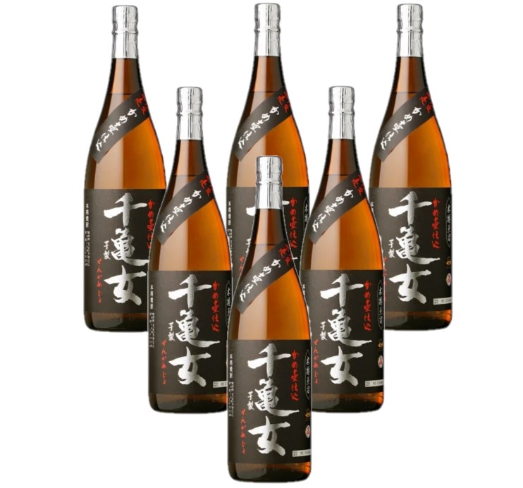 【送料無料】 若潮酒造 本格芋焼酎 かめ壺仕込 千亀女 せんがめじょ 芋製 25度 1.8L 1800ml×1ケース/6本 【北海道・沖縄県・東北・四国・九州地方は必ず送料がかかります】