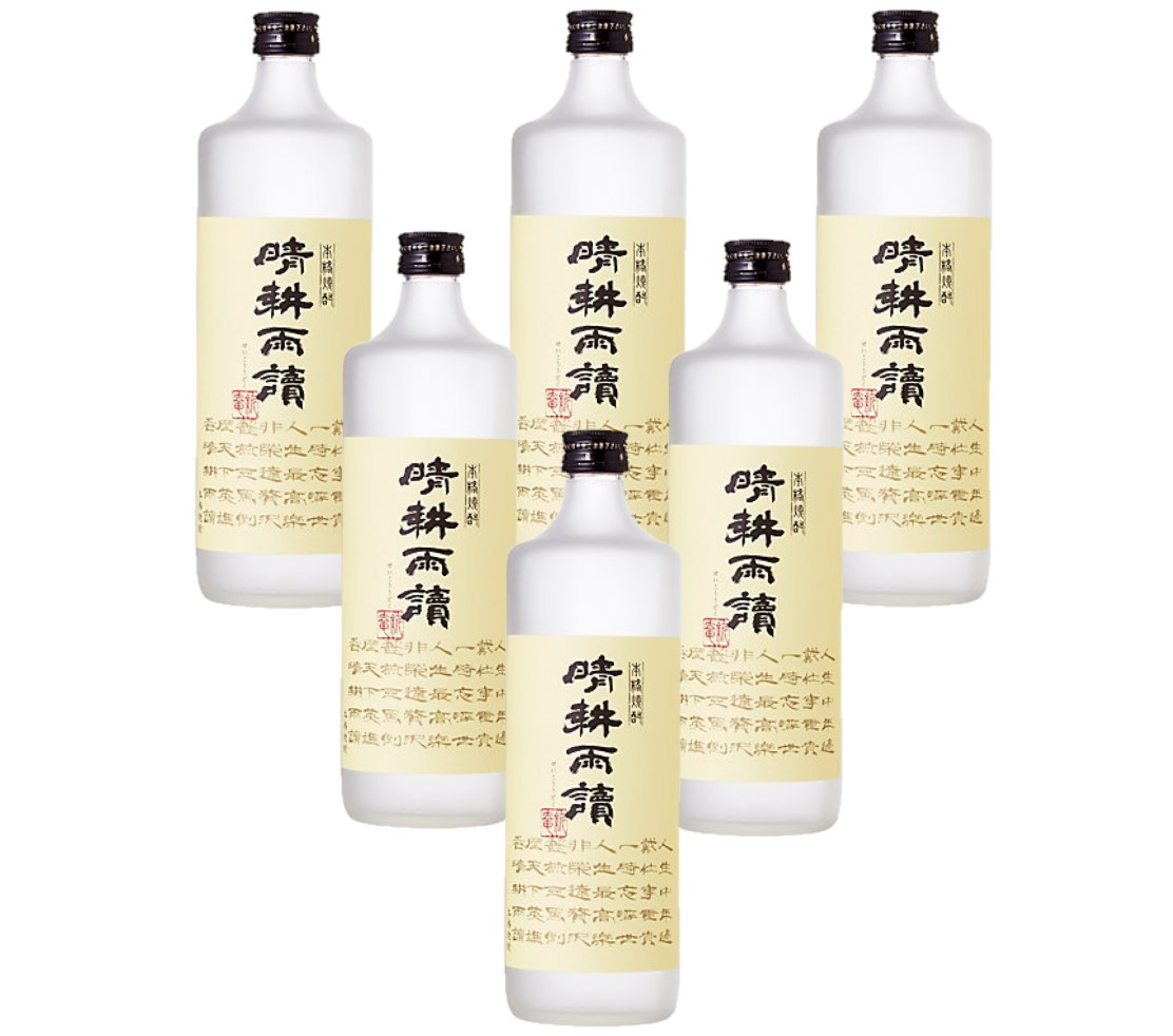 【送料無料】 佐多宗二商店 晴耕雨読 せいこううどく 25度 720ml×6本 【北海道・東北・四国・九州地方は別途送料がかかります】