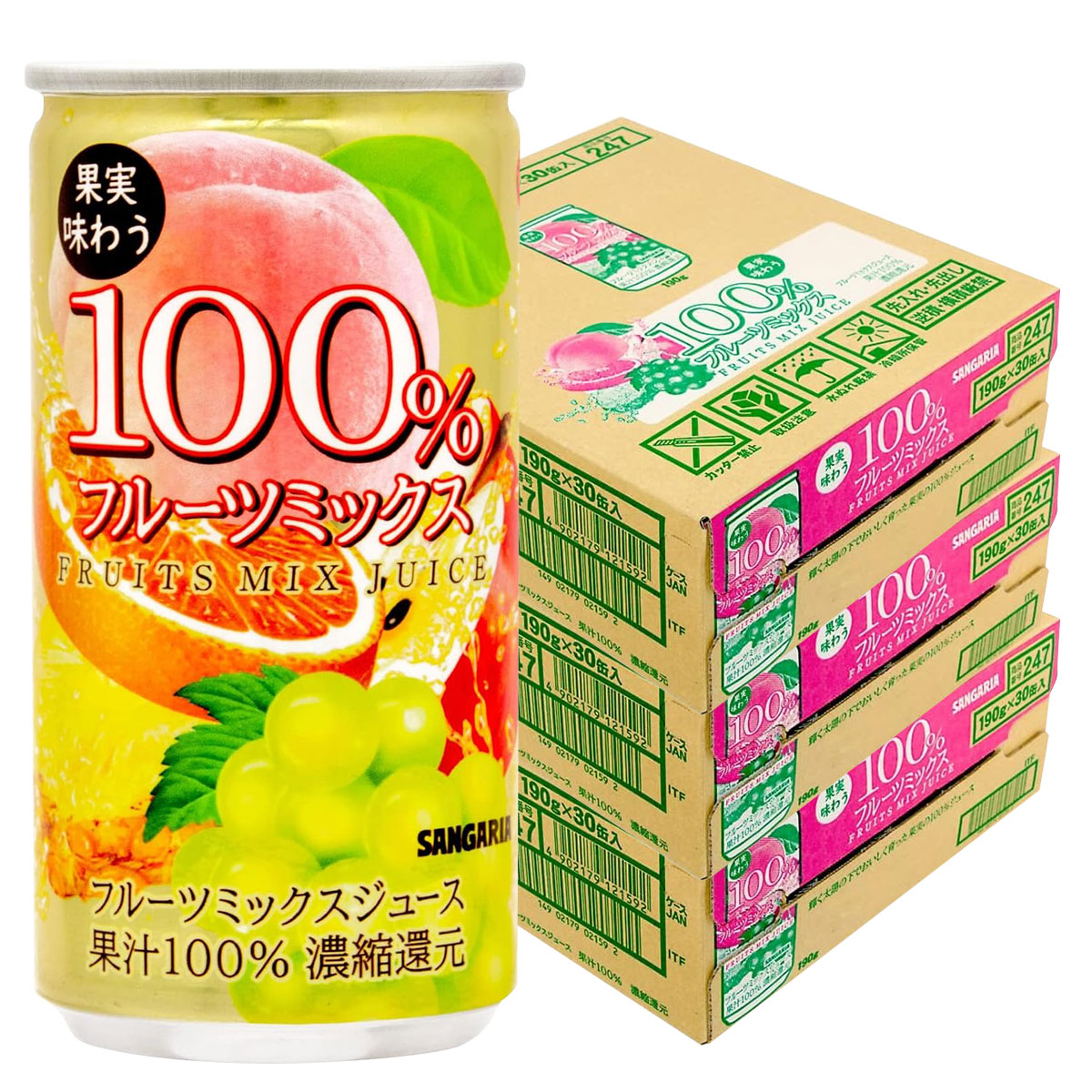 楽天市場】【えひめ飲料】 POM フルーツミックスジュース 1000ml