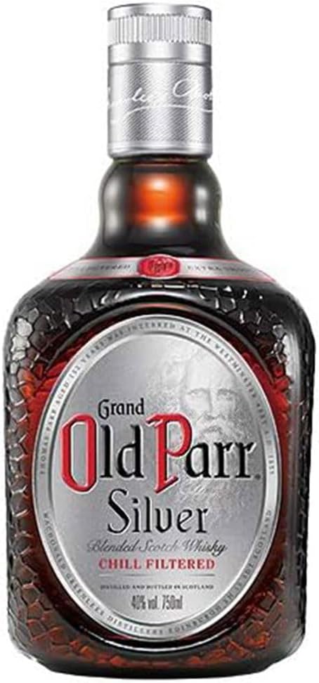 【送料無料】 オールドパー シルバー 40度 箱なし 750ml×6本 【北海道・東北・四国・九州・沖縄県は必ず送料がかかります】