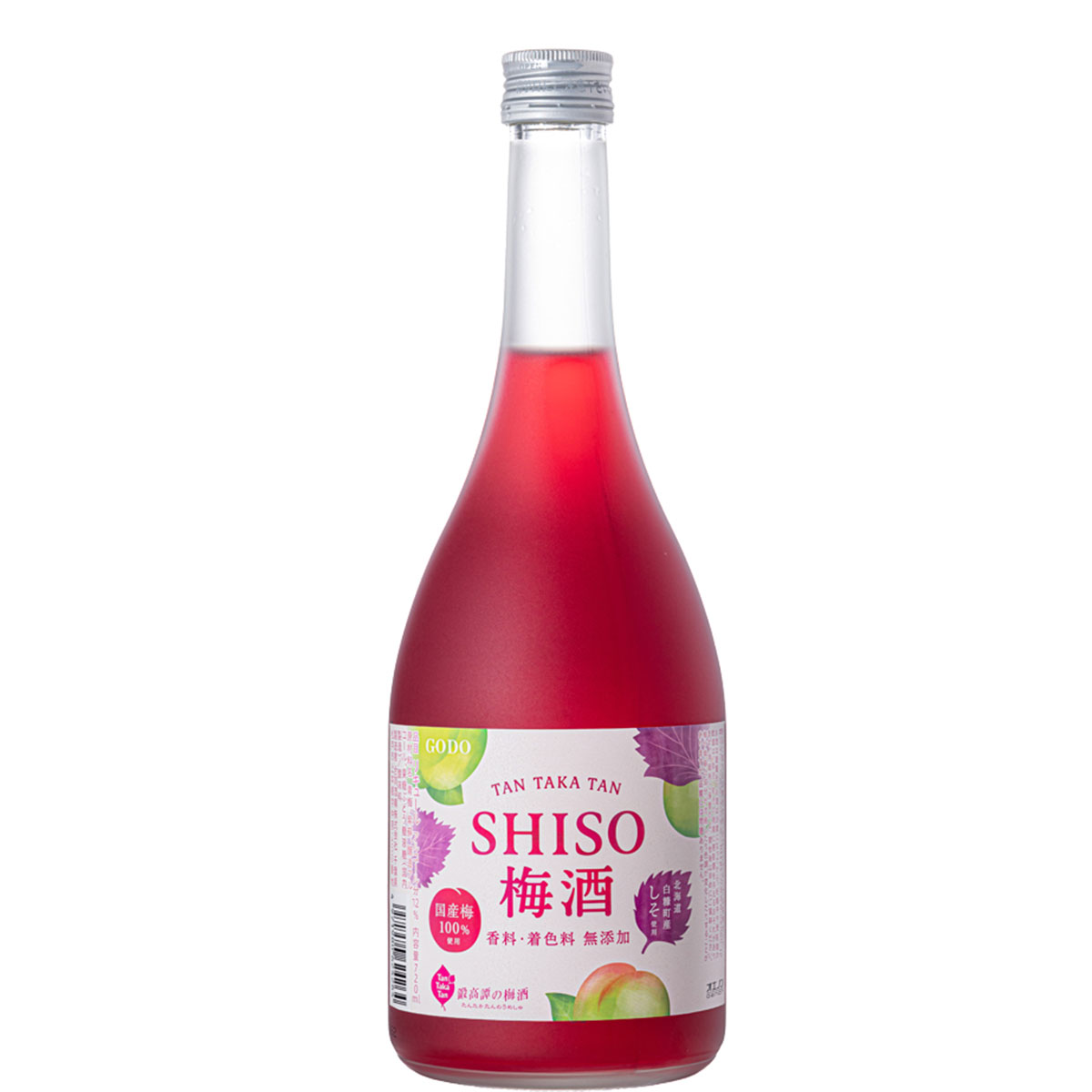しそ焼酎 鍛高譚 ・ SHISO梅酒 12本セット しそ焼酎 鍛高譚(たんたかたん)の梅酒[720ml]【12本セット