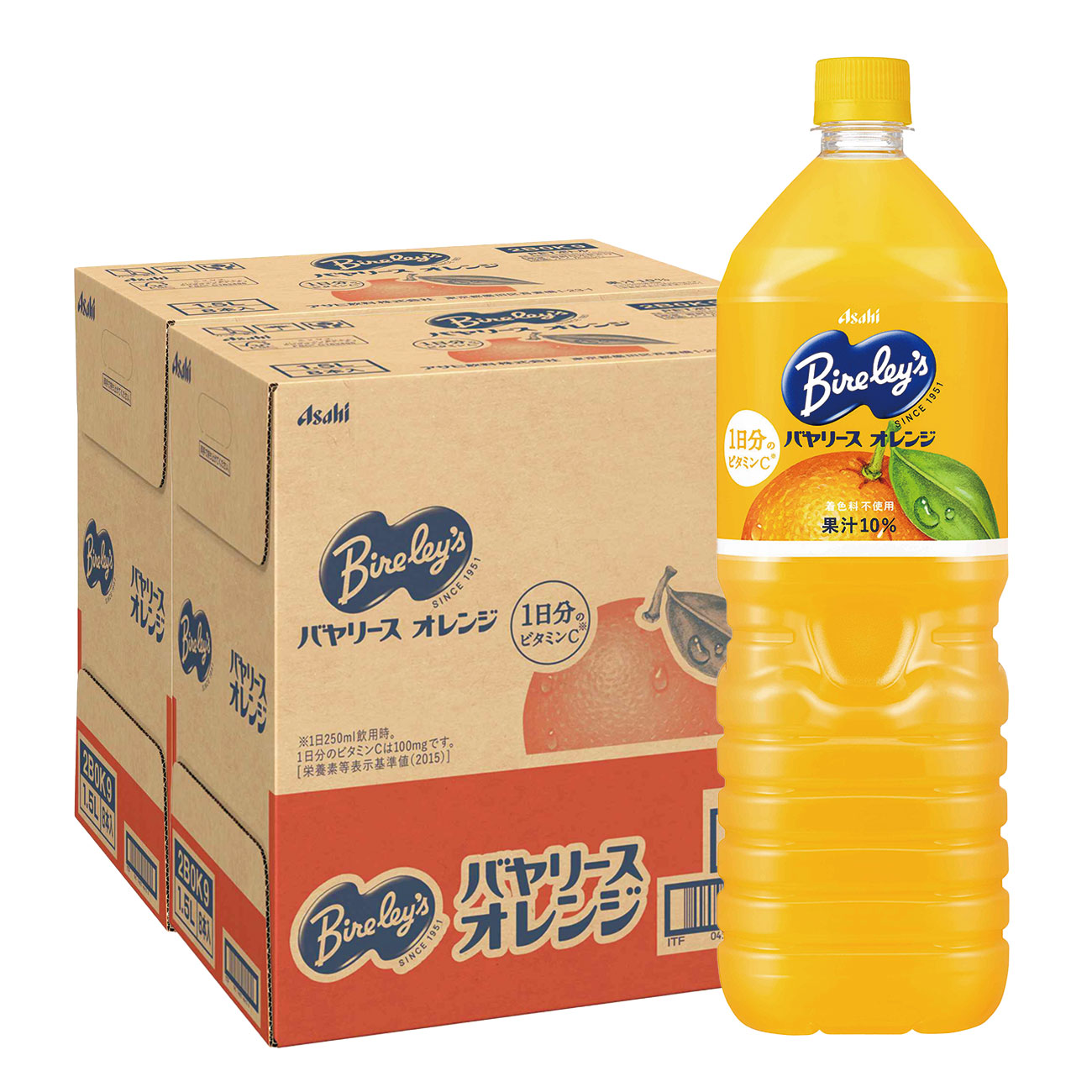 楽天市場】送料無料 サントリー なっちゃん！ オレンジ 1500ml