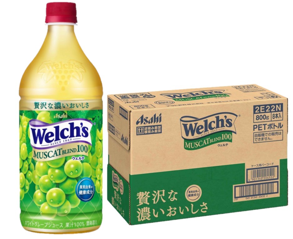 楽天市場】アサヒ Welch's ウェルチ マスカットブレンド100 800g