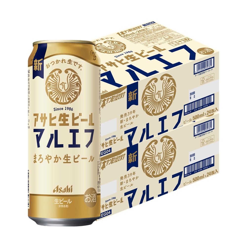 ビタリスト、晴れ風、マルエフ　500ml合計40本新品　お酒まとめ売り 楽天市場】【最強配送】 【送料無料】アサヒ 生ビール マルエフ