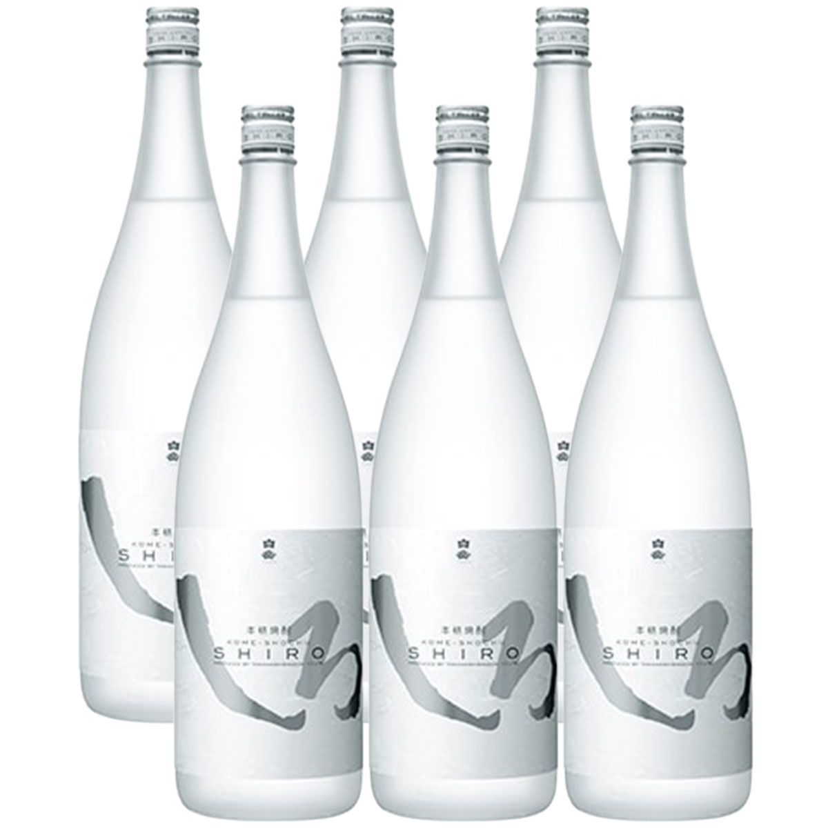 楽天市場】米焼酎 白岳 パック 25度 1800ml 6本 純米焼酎 1.8L ケース