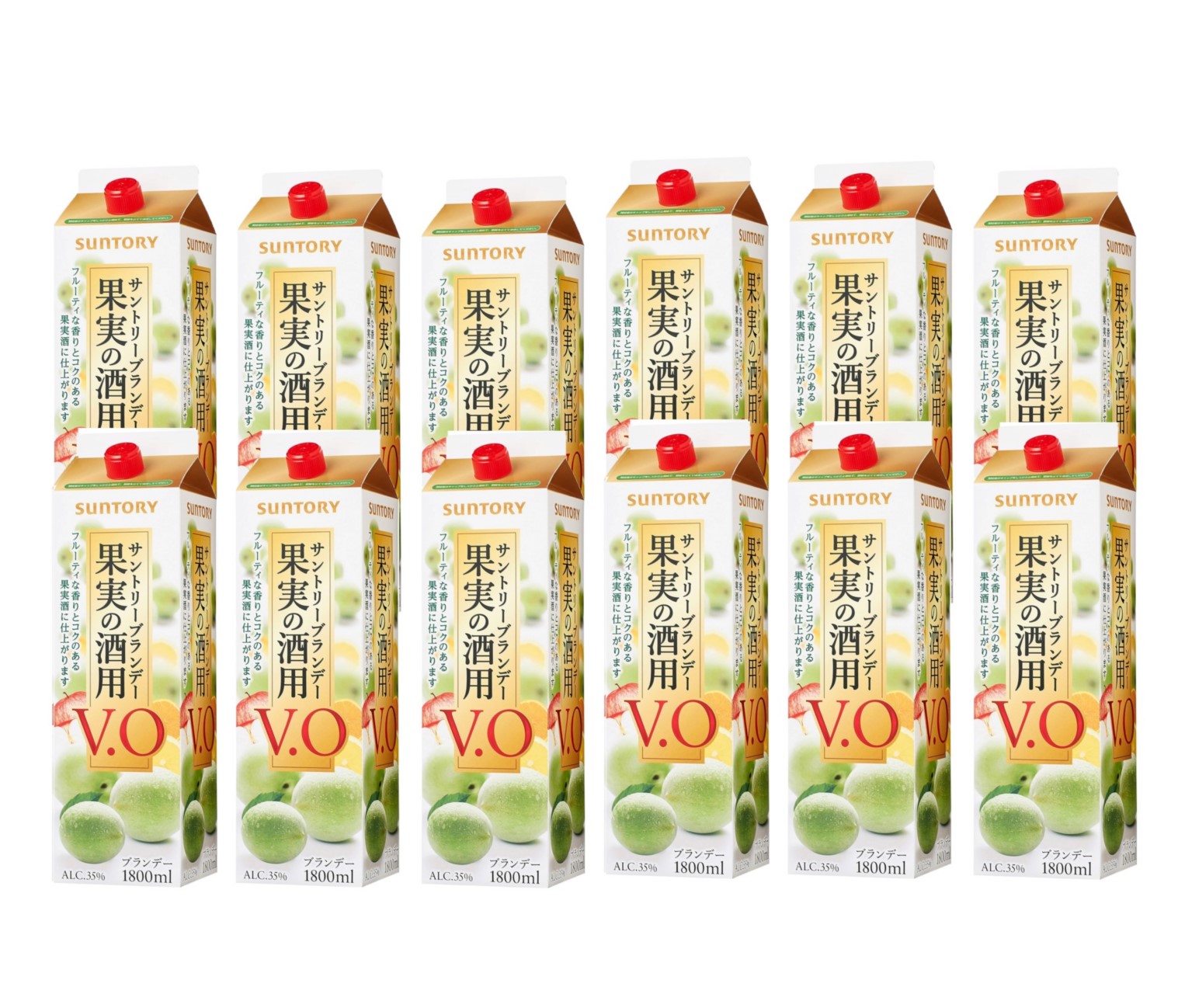 果実酒の季節 ホワイトリカー 果実の酒用ブランデー 6本セット 【公式