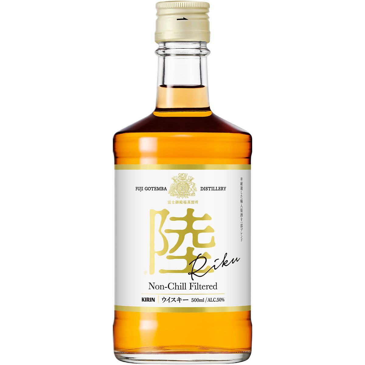 風*笛様 ウイスキー　陸　4L 2本 厚岸ブレンデッドウイスキー 雨水 二十四節気シリーズ第二弾 厚岸蒸溜