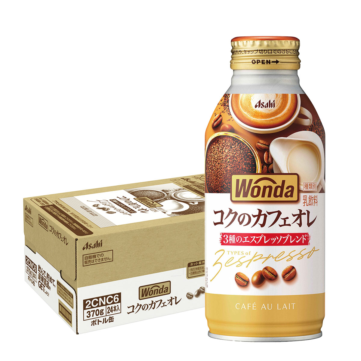 楽天市場】アサヒ飲料 ドトール カフェオレ 【480ml×24本(1