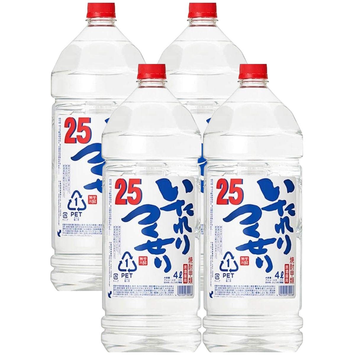 【送料無料】 キング醸造 いたれりつくせり 25度 4000ml 4L×1ケース/4本 【本州(一部地域を除く)は送料無料】
