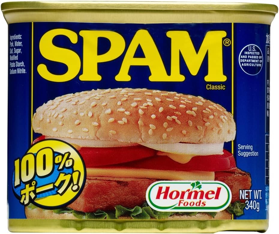 楽天市場】【送料無料】ホーメル SPAM スパム レギュラー 340g